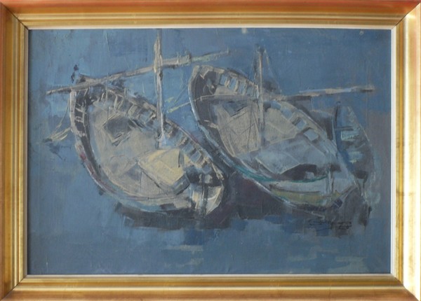 That way were boats in Rota