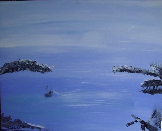 moonlight on the water