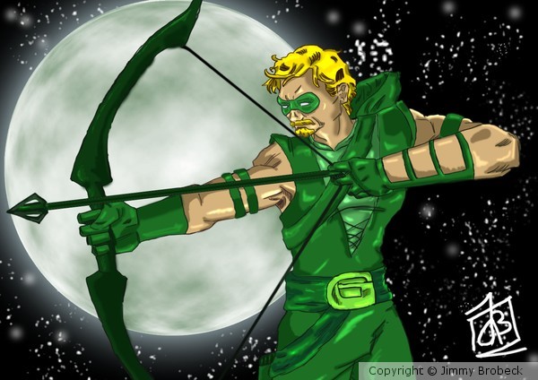 Green arrow - The emerald archer