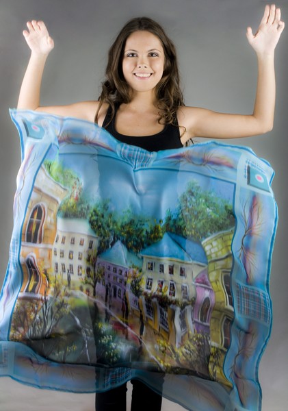 Silk Scarves - Eugenia Abramson Art