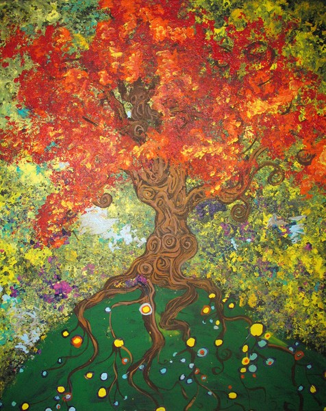 Tree with the Happy Orbs