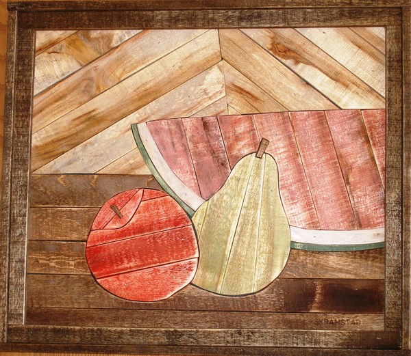 Fruit Still Life LathArt