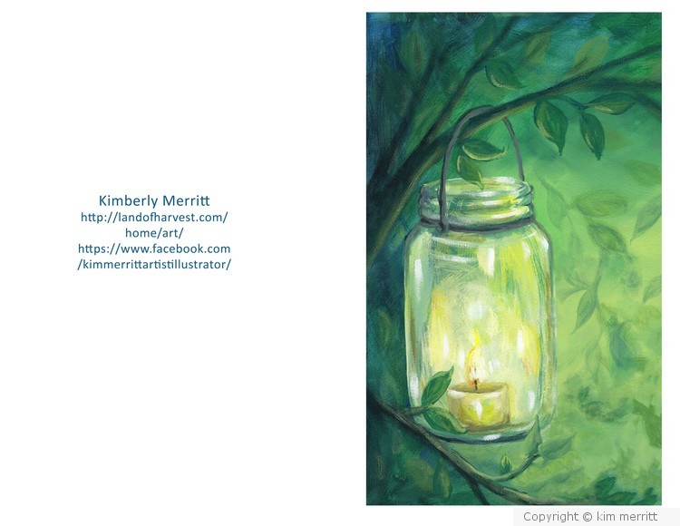 Light in a Jar Card