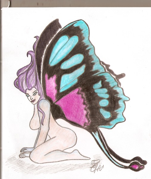 Butterfly Woman