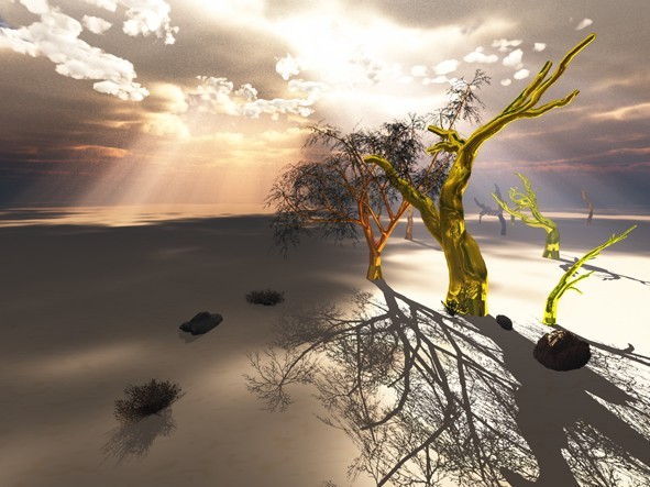 the golden trees