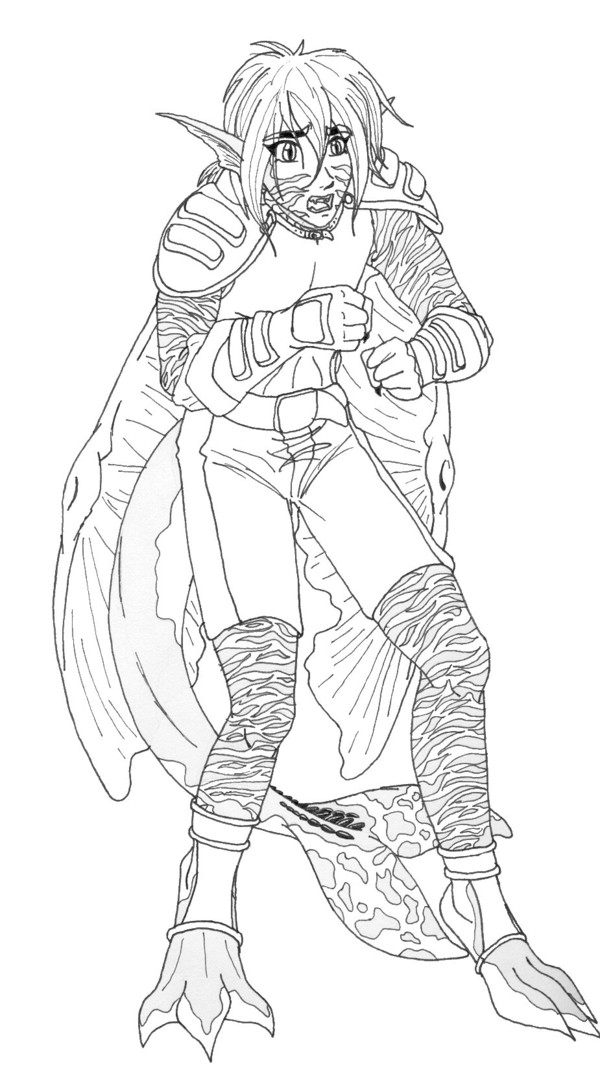 Freaked out Fish Boy