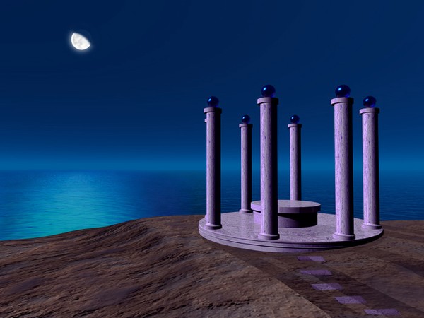 Temple by the Sea