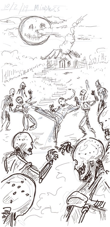 October 2nd 2019 Inktober 2019 