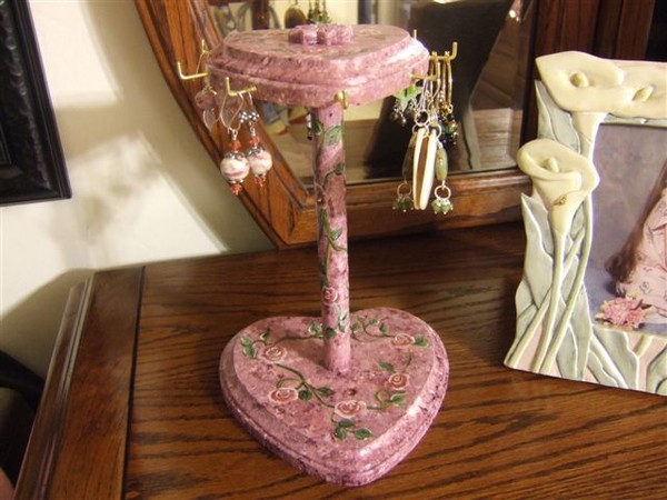 Heart Earring Holder