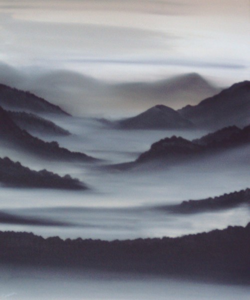 moody mountains