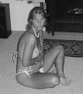 black and white of me