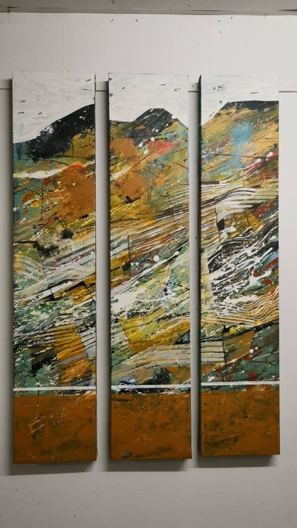 Lenggong Geopark series Acrylic on anvas. AVAILABLE 