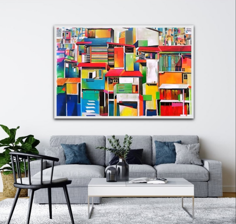 Urban in cubism