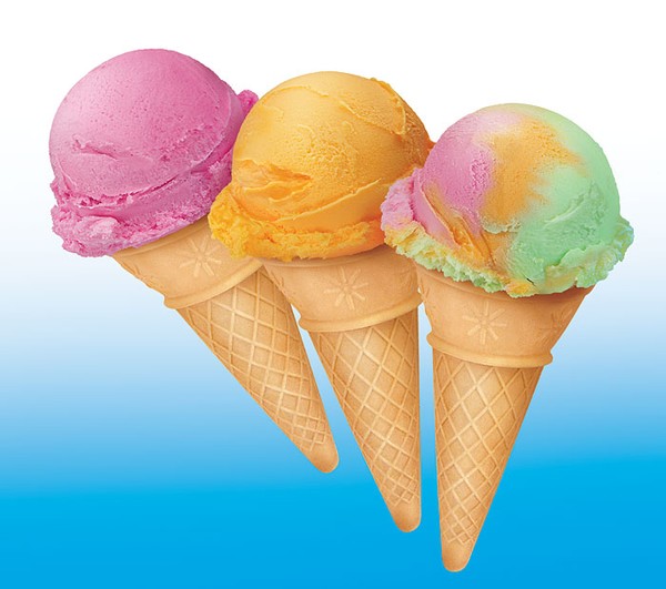 sherbet cones