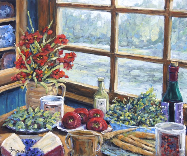 Spice Table Original oil Painting _Sold