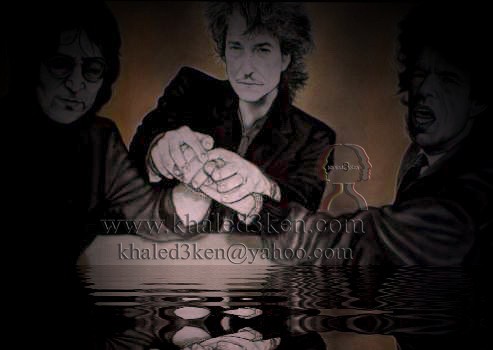 DRAWING PORTRAIT JOHN LENNON AND BEATLES LIFE STORY AND MARK DAVID CHAPMAN KHALED3KEN (32)