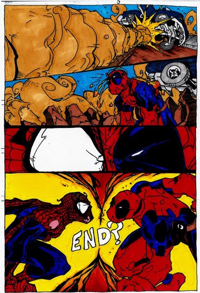 spidey and deadpool