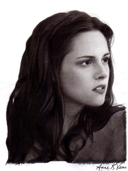 Bella Swan Realistic Drawing - Drawing Skill