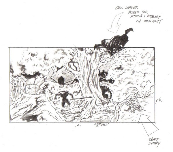 Fantasy storyboard #1