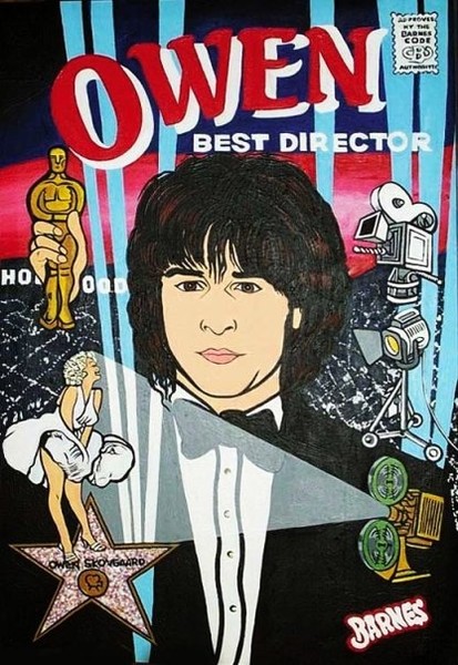 Owen Best Director Acrilico sobre lienzo
