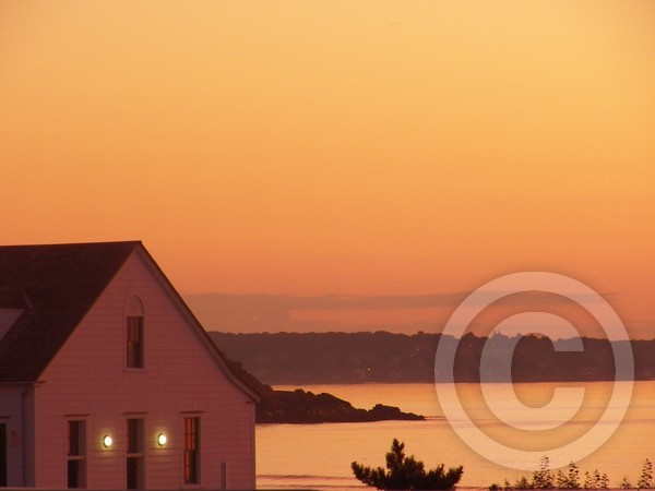 Sunrise reflection