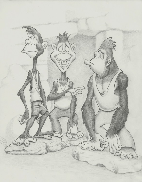 Three Apes