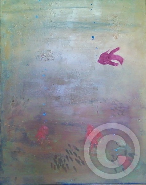 Fish in Gold Water