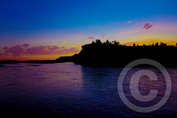 River Sunser