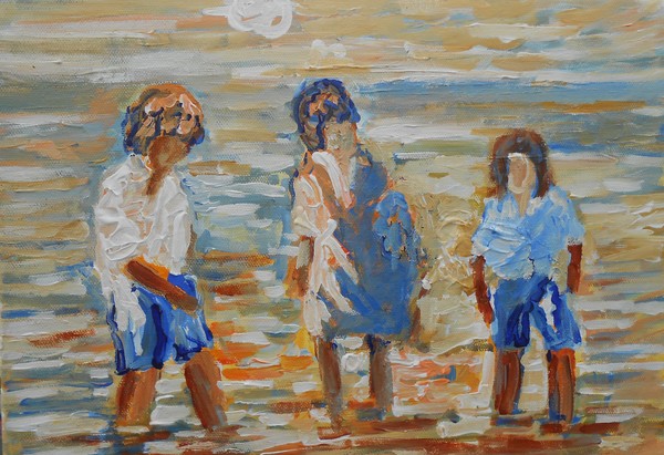The Explorers 14cm x 10cm Oils  €100