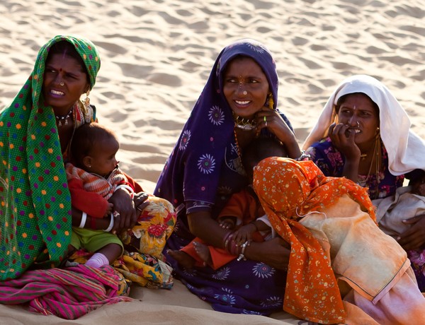 Nomads; Thar desert, Rajasthan, India