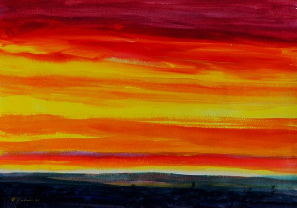 Sunset time