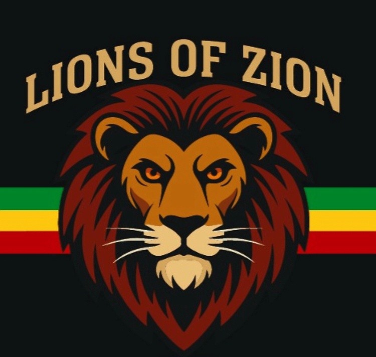 Lions Of Zion custom designed logo and uniform 