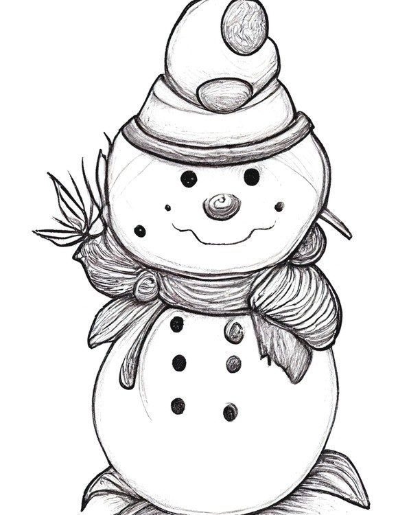 Christmas Coloring Pages-49