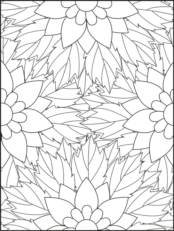 Abstract Coloring Pages 93