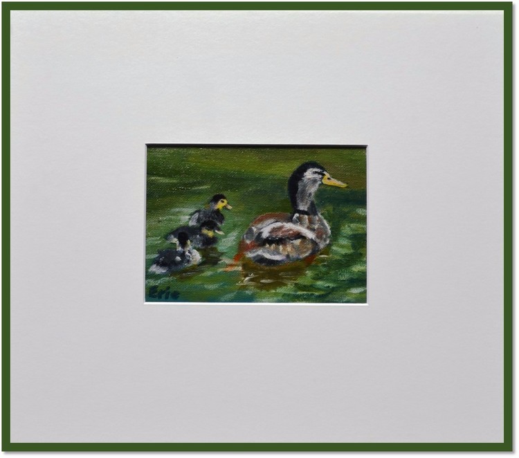 Lake Foix - mini painting serie - 3