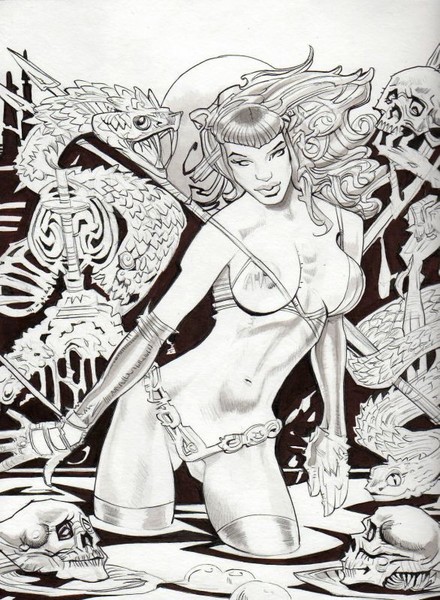 Betty Goth Vampiress