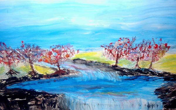 THE BLUE FALLS