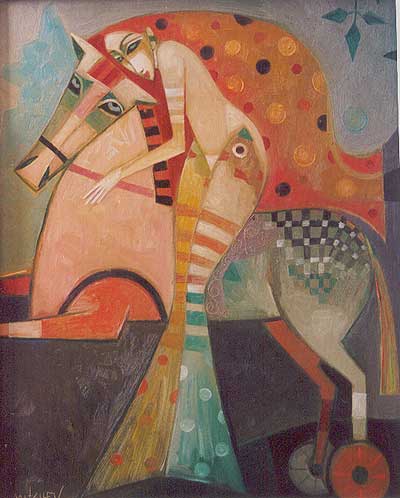They are beutiful oil on canvas 20
