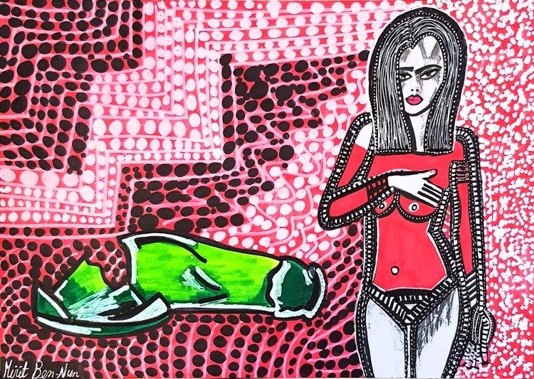 Israeli modern artist Mirit Ben-Nun