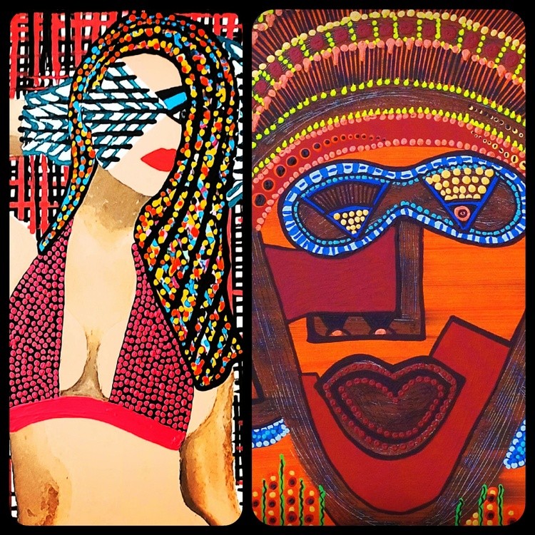 Original paintings Israel Mirit Ben-Nun