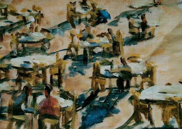 tables,chairs and a few figures
