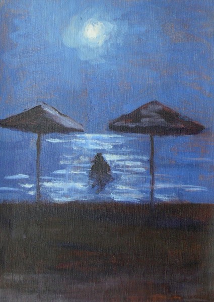 Fullmoon swimmer