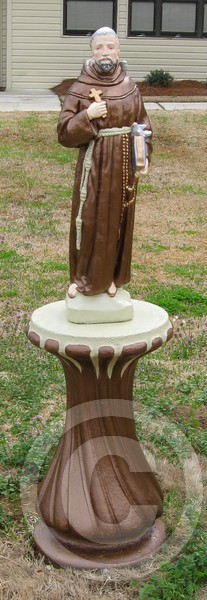 st frances statue