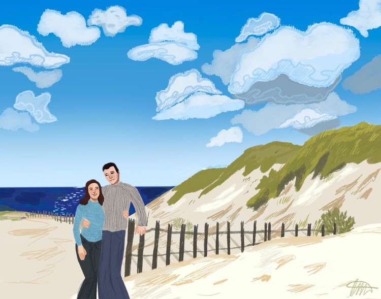 Couple on Cape Cod