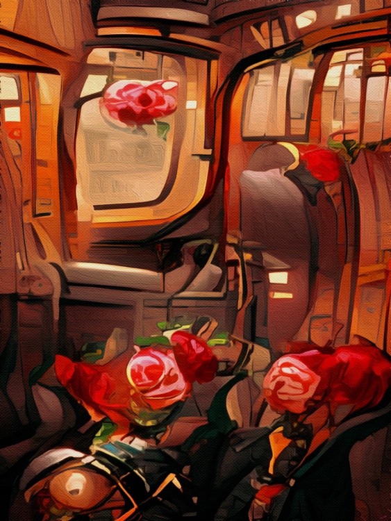 Roses On The Train