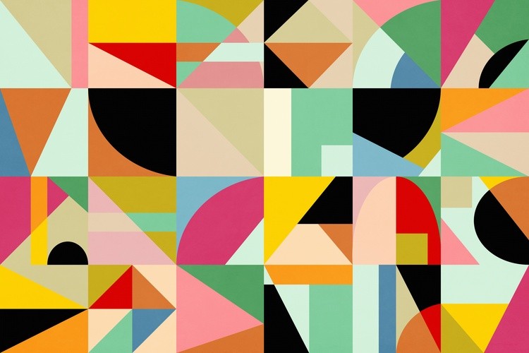 Colorful Abstract Geometric 4