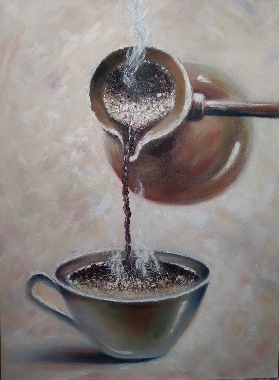 A Cup of Hot Coffee 