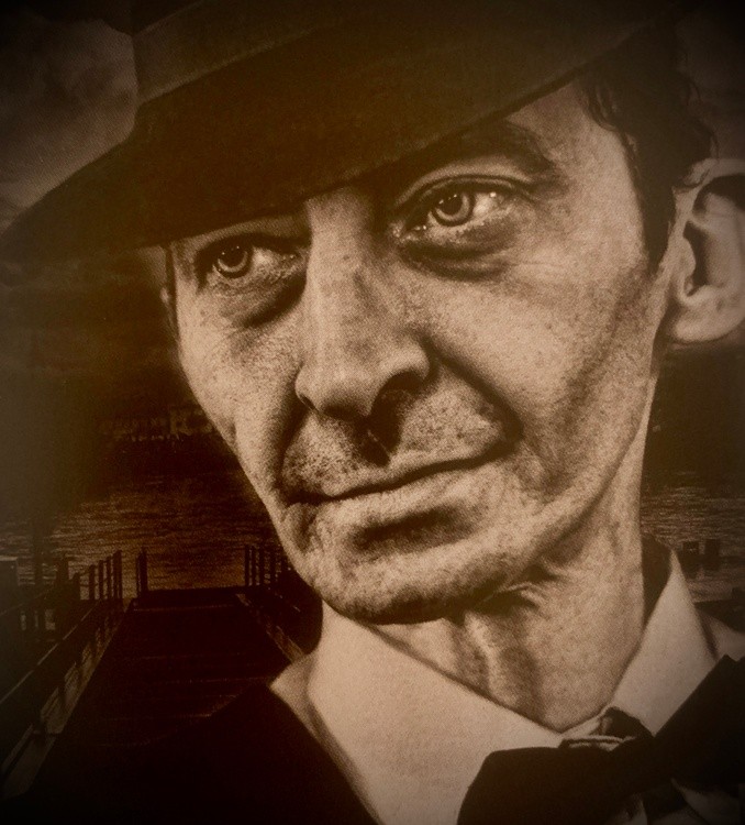 Timeless Noir – Mysterious Man in Vintage Style
