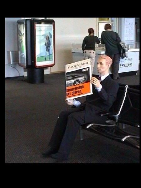 At Schiphol Airport (Amsterdam(