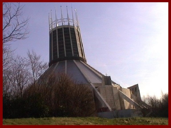 The Metropolitan Cathedral, Liverpool, UK.